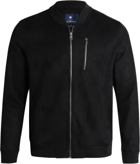 Ben Sherman Men's Bomber Jacket - Cozy Full Zip Up Faux Suede Bomber Jacket for Men - Casual Mens Suede Jacket (S-XL)
