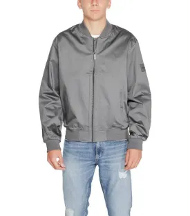 Calvin Klein Bomber Jas In Grijs