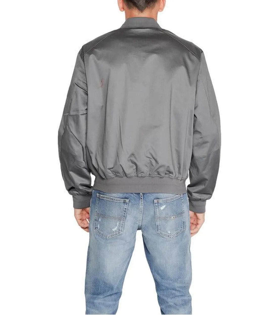 Calvin Klein Bomber Jas In Grijs