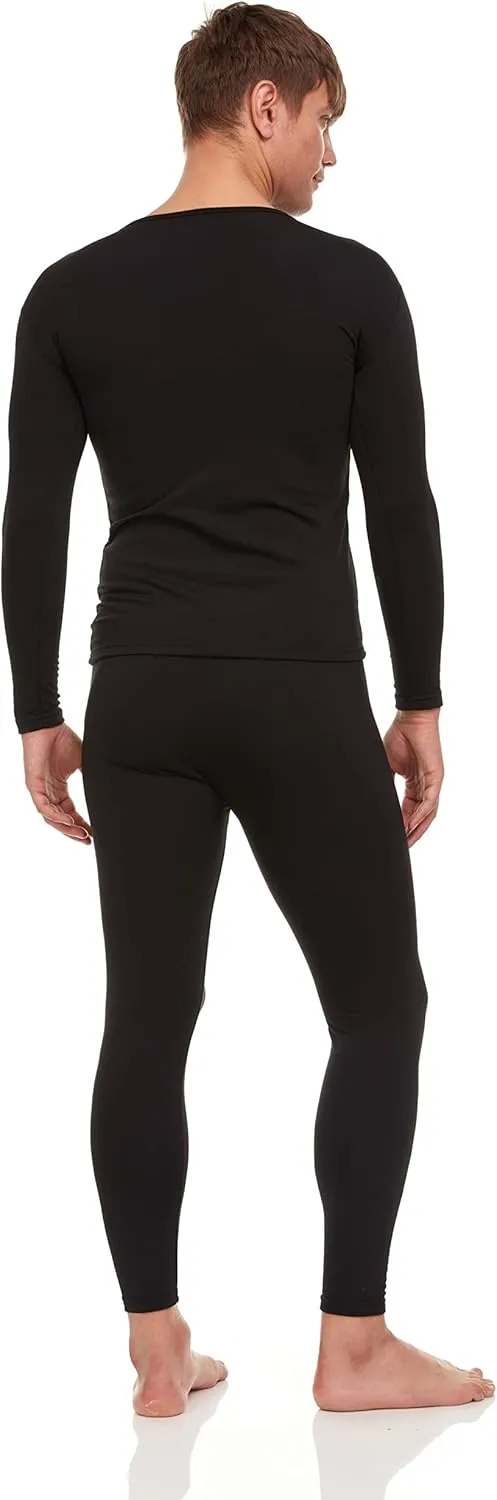 Debra Weitzner Thermal underwear for men Fleece Long Johns Cold-Weather Base Layer Top & Bottom