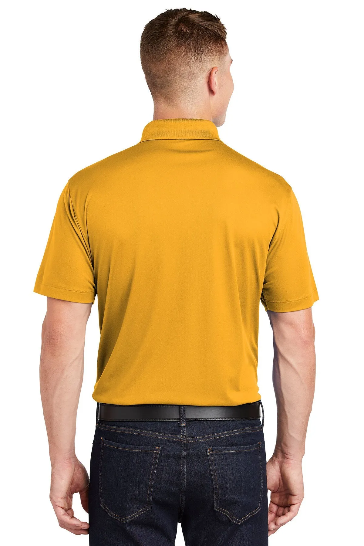 Sport-Tek Micropique Custom Sport-Wick Polos, Gold