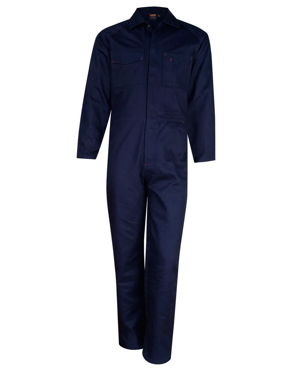 Winning Spirit Men's Cotton Drill Coverall Stout (WA08)
