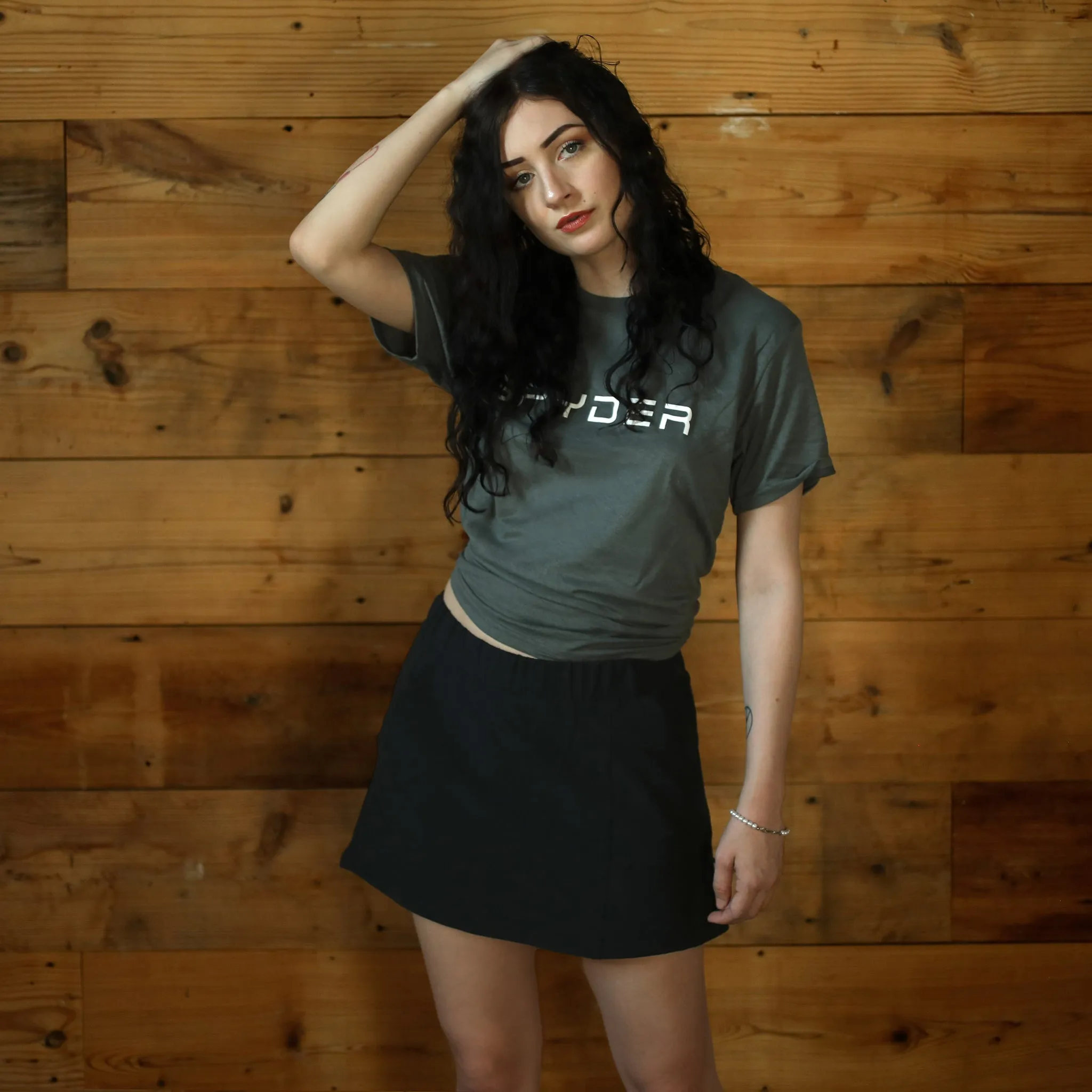 Womens Nomad Stretch Skort - Black